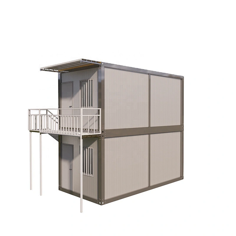Resalte la casa prefabricada movible de la casa del envase del metal para los hogares de oficinas