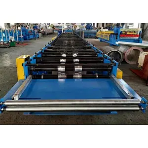 Japanese Design Concealed Clip Lock Roofing Sheet Rolling Machine