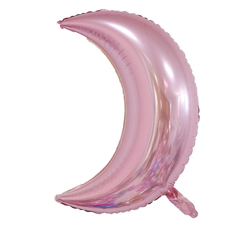 36 inch moon shape aluminum foil balloon wholesale for party