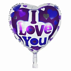 Hot Sales 18 Inch Heart Shaped Valentine's Day Love Helium Foil Balloons For  Wedding Party Decorations Balloons