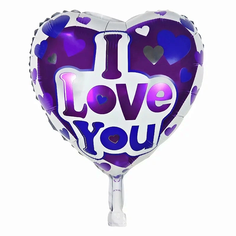 Hot Sales 18 Inch Heart Shaped Valentine's Day Love Helium Foil Balloons For  Wedding Party Decorations Balloons