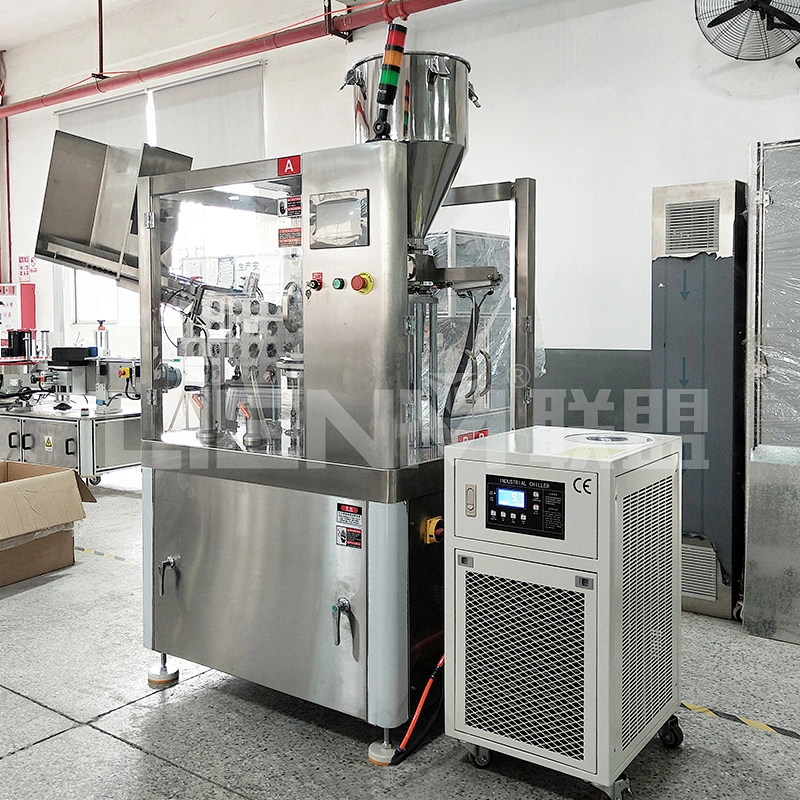Tube Sealing and Filling Machine for Toothpaste/Hair Color Cream/Shampoo/Liquid Paste Cream Tube Filler Sealer