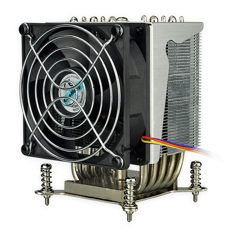 115x 3U server cpu heatsink desktop computer cpu cooler workstation cpu cooling fan 5 heat pipes