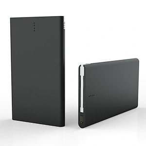 Portable Slim 4000Mah Power Bank Metal Body Cool Power Banks With Fast Charging Speed S-19