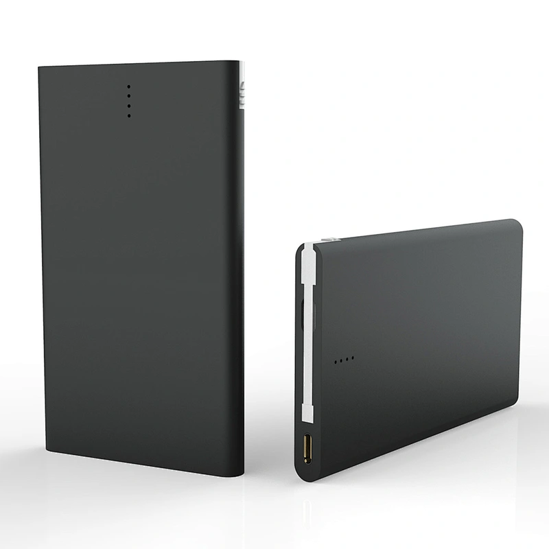 Portable Slim 4000Mah Power Bank Metal Body Cool Power Banks With Fast Charging Speed S-19