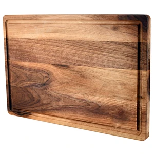 UWELD Small American Walnut Cutting Board Reversible Chopping Board 12x8x0.7