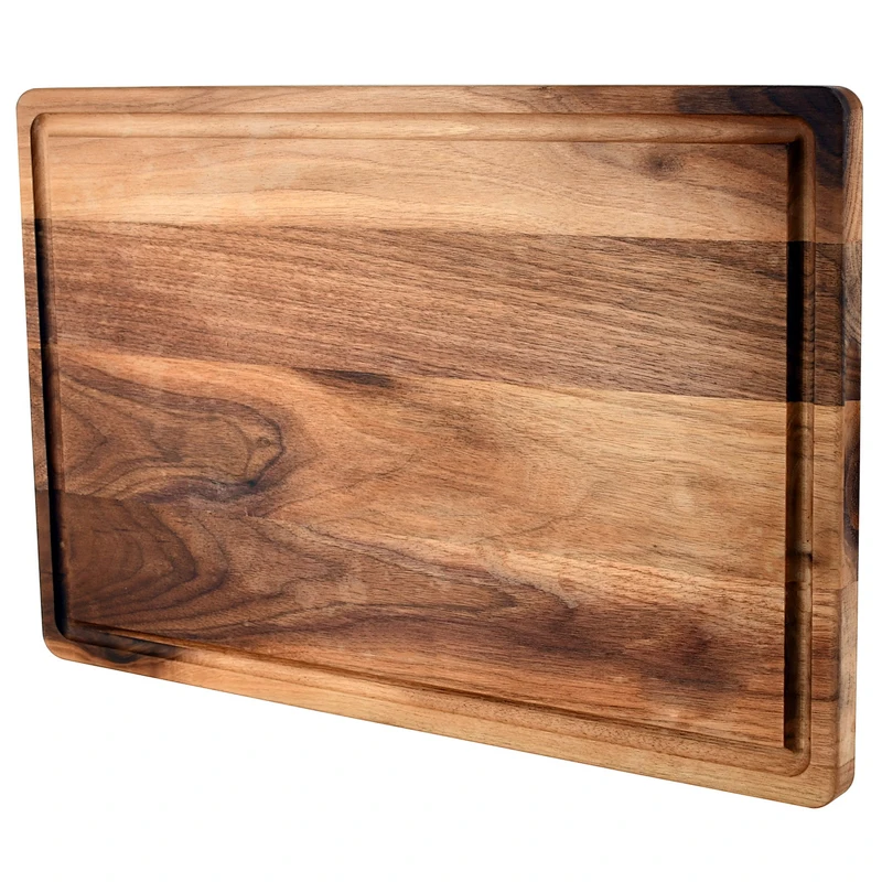 UWELD Small American Walnut Cutting Board Reversible Chopping Board 12x8x0.7