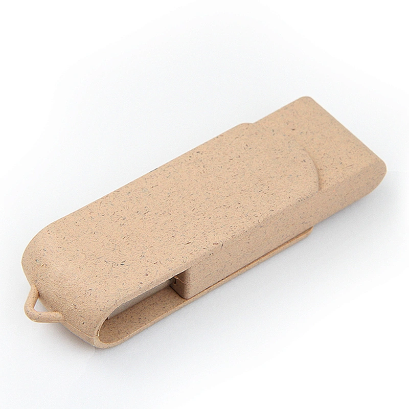 Environmental Twister U Disk Fast Transmission Biodegradable Swing USB Flash Drive With Wide Compatibility