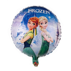 2021 hot sale high quality frozen foil balloons kids toy party decoration princes helium ballon