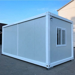 Casa contenedor de lujo prefabricada con baño