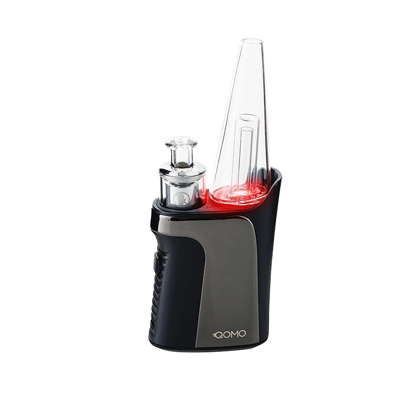 Top Airflow Glass Bubbler Dab Rigs Wax Concentrate Vaping Device