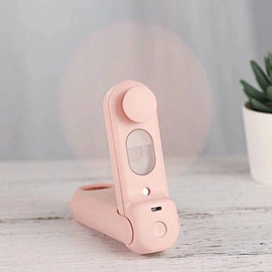 Humidifier Facial Steamer Mister Face Spray Foldable Cooling Mist USB Rechargeable Handheld Mini Facial Steamer with Fan