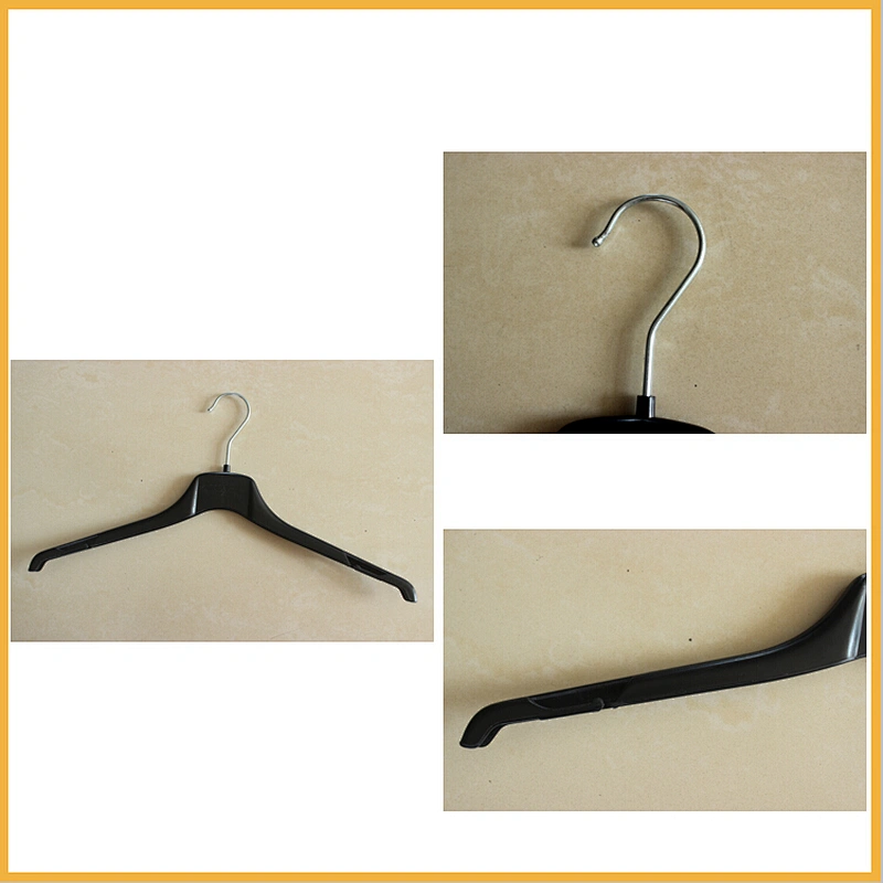 6007-39.5cm new product hot sale black clothes hanger used in bedroom