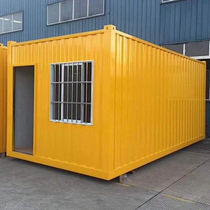 Casa móvil prefabricada atractiva colorida del envase para artístico