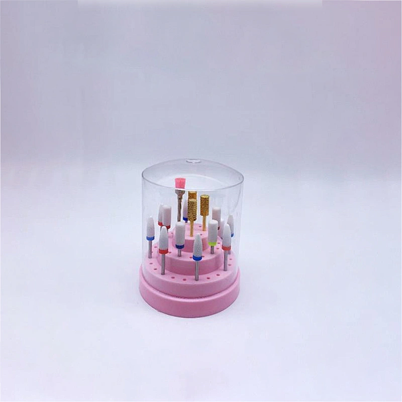 48 Holes Nail Drill Bits Storage Box