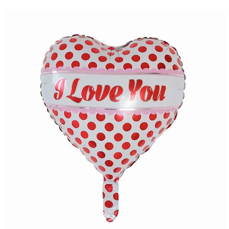 10pcs Love Heart Wedding Balloons Valentines Day Anniversary Party Decoration Inflatable I Love You Helium Balloon Gift Globos