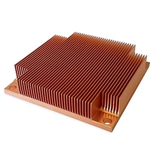 New factory customized skiving copper material heatsink