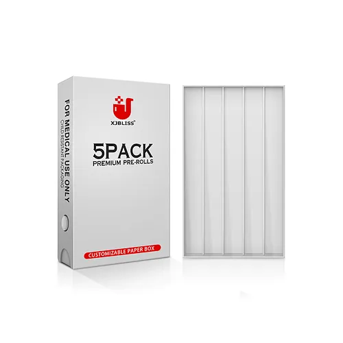 China's best-selling high quality child protection 510 cbd custom pre-rolled packaging box