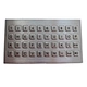 industrial vandal proof keyboard