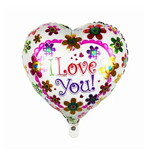 10pcs Love Heart Wedding Balloons Valentines Day Anniversary Party Decoration Inflatable I Love You Helium Balloon Gift Globos