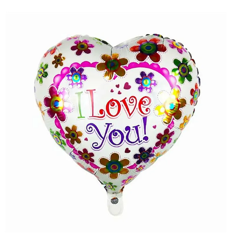 10pcs Love Heart Wedding Balloons Valentines Day Anniversary Party Decoration Inflatable I Love You Helium Balloon Gift Globos