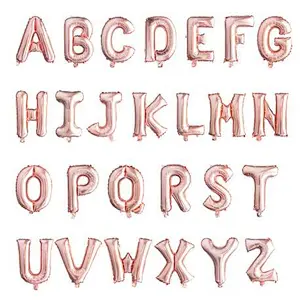 In stock letter aluminum foil Balloons Any Custom Phrase 16