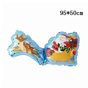 Christmas Foil Balloons Christmas Tree Christmas Socks Snowman Santa Claus Balloon Merry Christmas Party Decoration Globos