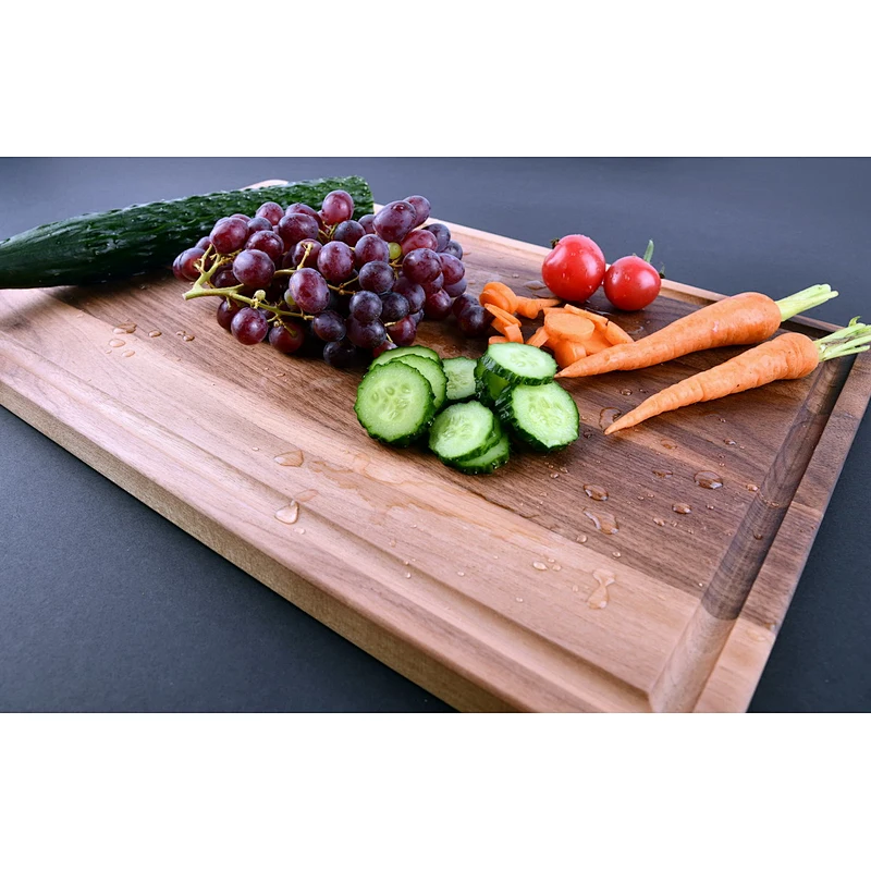 UWELD Small American Walnut Cutting Board Reversible Chopping Board 12x8x0.7
