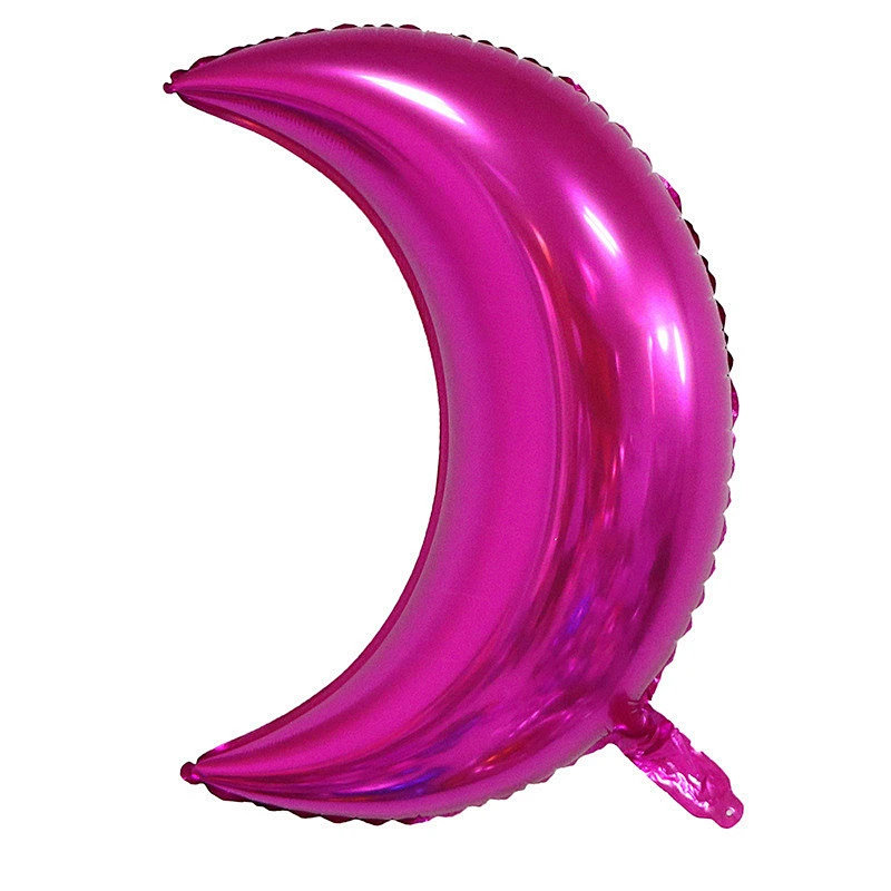 36 inch moon shape aluminum foil balloon wholesale for party