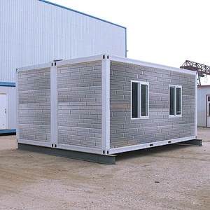 Low Costed Expandable Prefabricated Modular Container House for Villa, Public Lavatory, Hotel