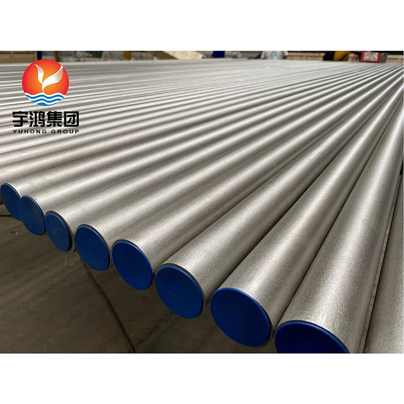 ASTM B407 Incoloy 800 NO8800 DIN1.4876 heat exchanger seamless steel tube