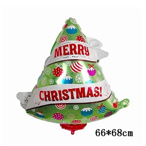 Christmas Foil Balloons Christmas Tree Christmas Socks Snowman Santa Claus Balloon Merry Christmas Party Decoration Globos