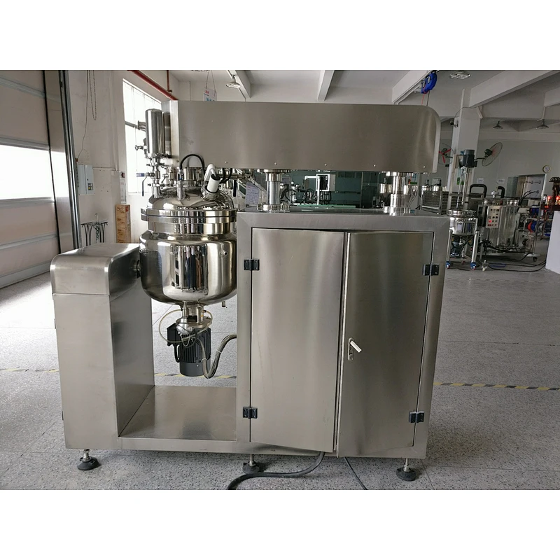 Small Capacity Lab Use Vacuum Homogenizing Mixing Emulsifier Cosmetics Making Machine
