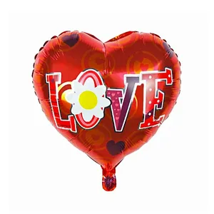 10pcs Love Heart Wedding Balloons Valentines Day Anniversary Party Decoration Inflatable I Love You Helium Balloon Gift Globos