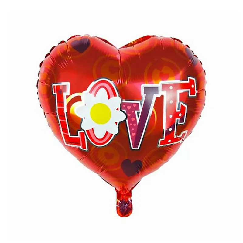 10pcs Love Heart Wedding Balloons Valentines Day Anniversary Party Decoration Inflatable I Love You Helium Balloon Gift Globos