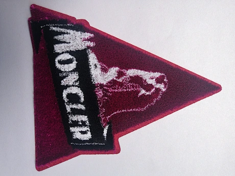 Toothbrush embroidery patch