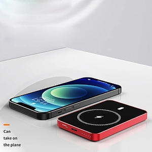 5000Mah Portable Wireless Power Bank 15W Magnet Magnetic Power Bank Charging Power Bank