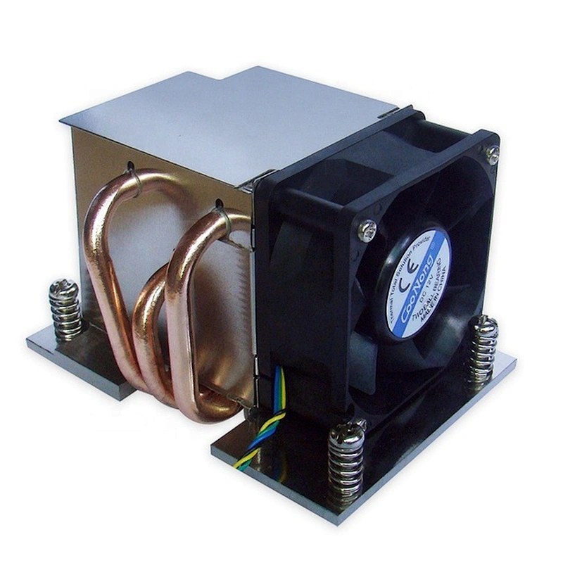 Intel 2011 Narrow heat sink 2U aluminum fin 135W server cpu cooler