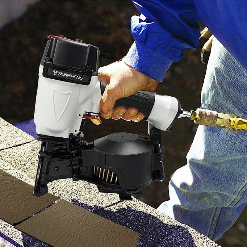 RONGPENG Coil Roofing Nailer CN45RC