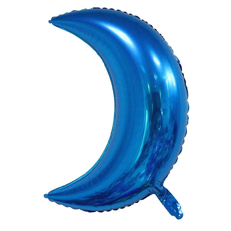 36 inch moon shape aluminum foil balloon wholesale for party