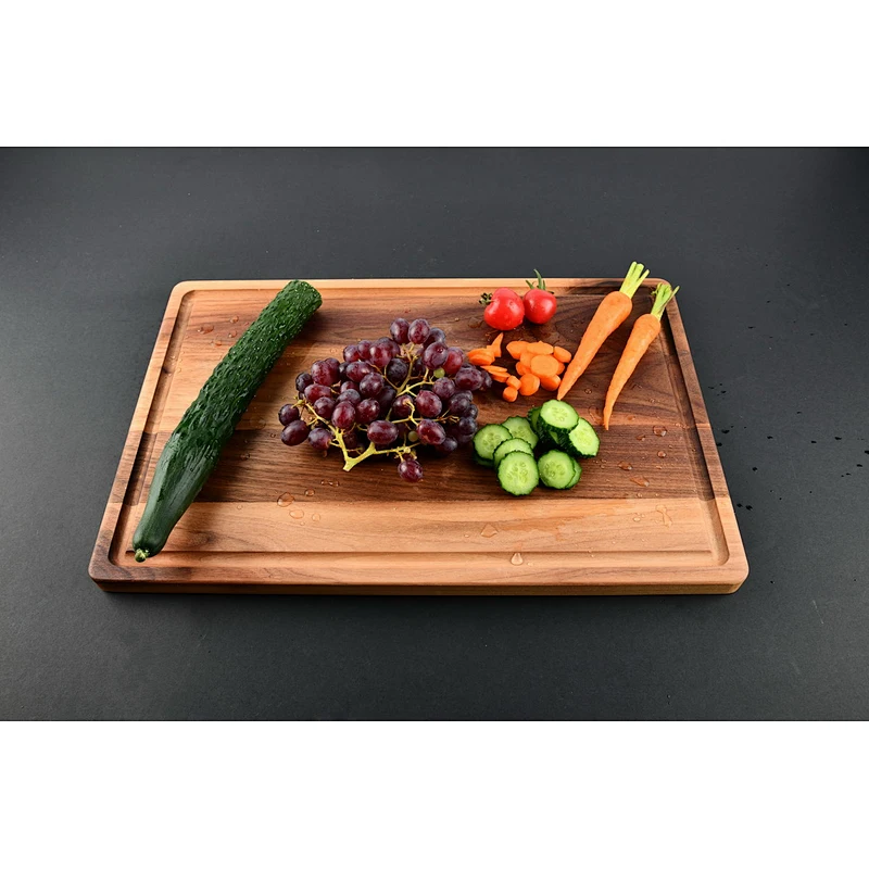 UWELD Small American Walnut Cutting Board Reversible Chopping Board 12x8x0.7