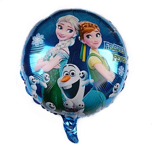 2021 hot sale high quality frozen foil balloons kids toy party decoration princes helium ballon