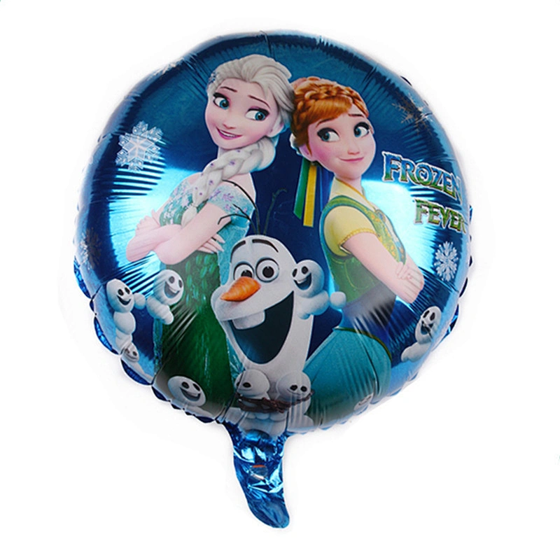 2021 hot sale high quality frozen foil balloons kids toy party decoration princes helium ballon
