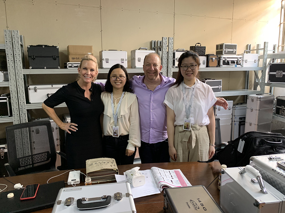Miranda visited the factory and reached another cooperation