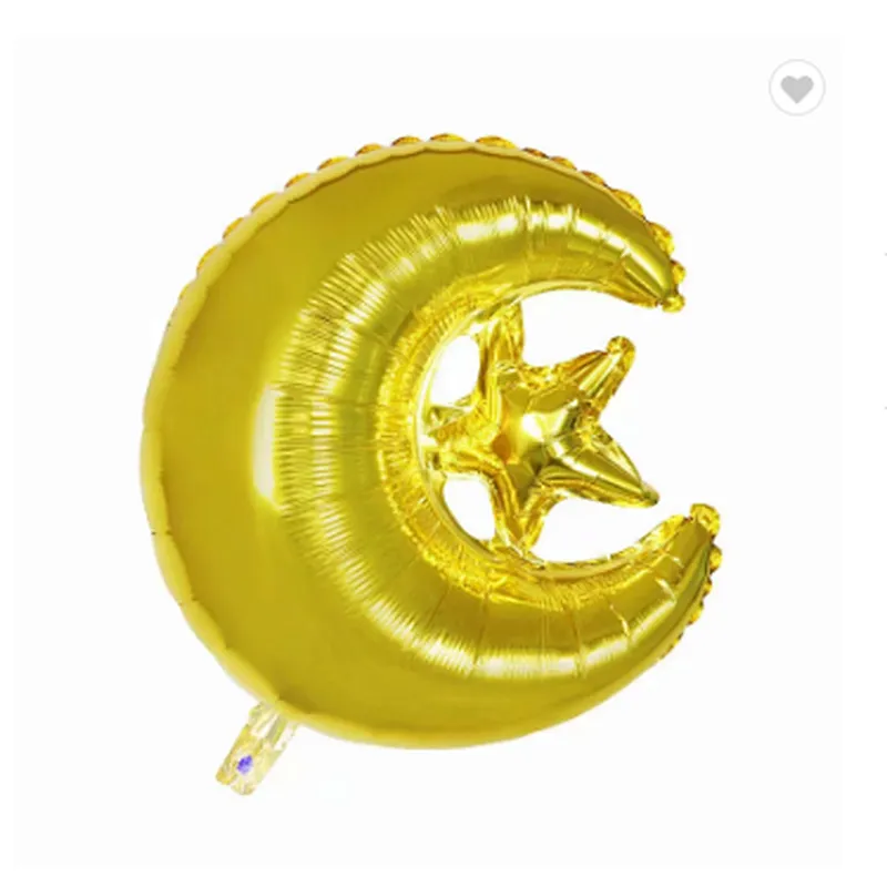 16Inch Letter Foil Balloons Eid Mubarak Decor Mubarak Ramadan Letter Balloons Happy Eid Banners Decoration
