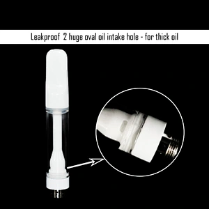 Customized packaging 510 glass non-leakage disposable cbd trolley coreless full ceramic 1ml vape oil box