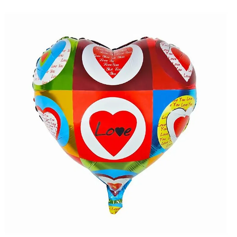 10pcs Love Heart Wedding Balloons Valentines Day Anniversary Party Decoration Inflatable I Love You Helium Balloon Gift Globos