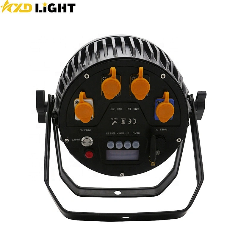 9X18W RGBWA+UV 6IN1 Waterproof IP65 Battery Powered Wireless Par Light Remote Control / Wifi Control