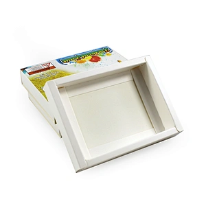 printing paper package box black eva insert drawer box style