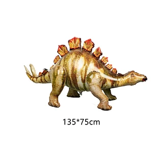 3D Dinosaur Balloon for Birthday Party Decorations Cute Self Standing Dino Aluminium Foil Balloons Inflatable Animal Balloons